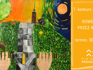 Banner akcji "Rowerem przez Kraków"