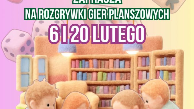 plakat promujący zgrane pionki